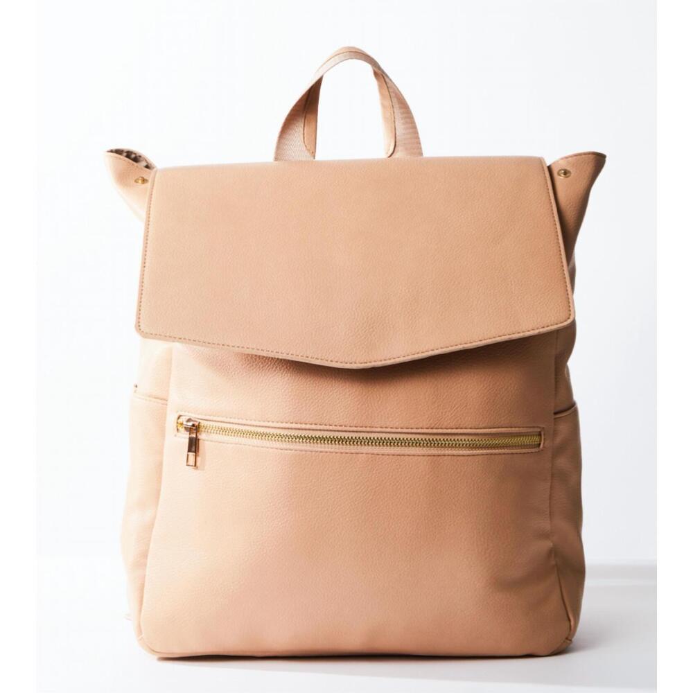 NEW KENZKUSTOMZ women's leather diaper backpack in brown